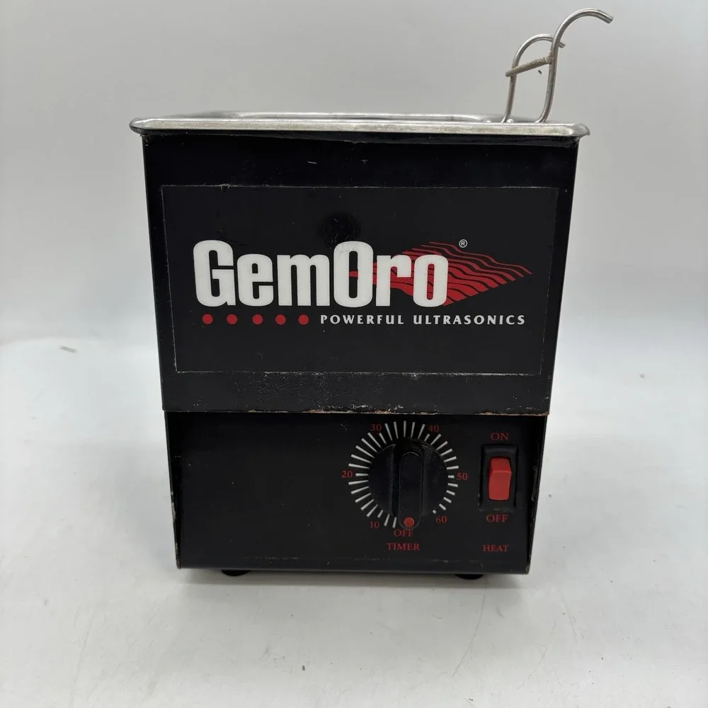 GemOro Ultrasonic Cleaner 1QT-1702 Tested And Works Made In USA